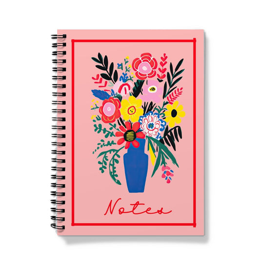 Paperdec Peach Floral Notebook