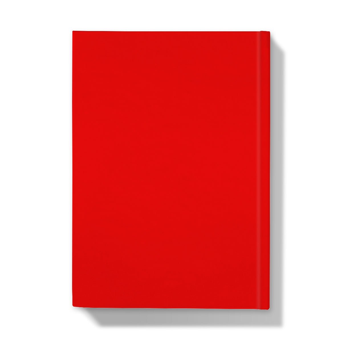 Red Wildrose Hardback Journal